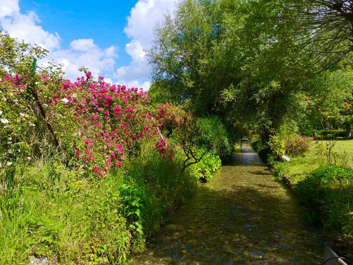 Bed and Breakfast Aux Jolies Sources Saint-Aubin-sur-Scie Exterior foto