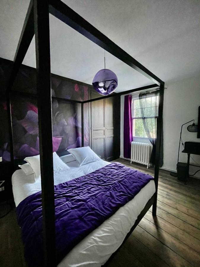 Bed and Breakfast Aux Jolies Sources Saint-Aubin-sur-Scie Exterior foto